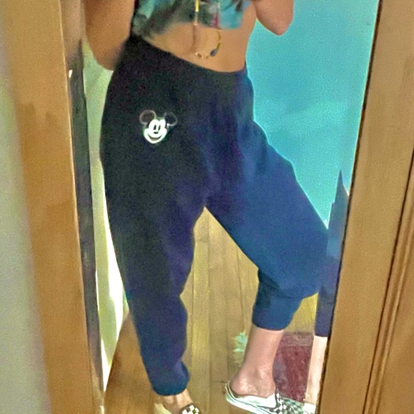 Vintage Mickey Mouse Sweatpants - Picture 1 of 4